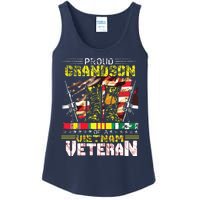 Proud Grandson Of A Vietnam Veteran Vietnam War Vet Ladies Essential Tank