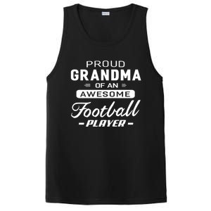 Proud Grandma Of An Awesome Football Player Cool Gift PosiCharge Competitor Tank