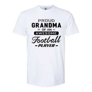 Proud Grandma Of An Awesome Football Player Cool Gift Softstyle CVC T-Shirt