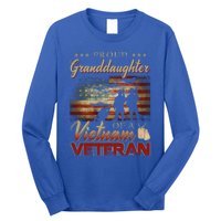 Proud Granddaughter Of A Vietnam Veteran Grandpa Gift Long Sleeve Shirt