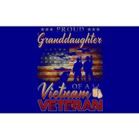 Proud Granddaughter Of A Vietnam Veteran Grandpa Gift Bumper Sticker