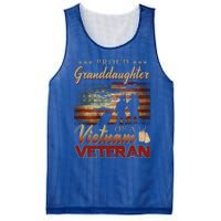 Proud Granddaughter Of A Vietnam Veteran Grandpa Gift Mesh Reversible Basketball Jersey Tank