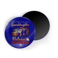 Proud Granddaughter Of A Vietnam Veteran Grandpa Gift Magnet