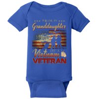 Proud Granddaughter Of A Vietnam Veteran Grandpa Gift Baby Bodysuit