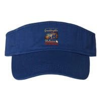 Proud Granddaughter Of A Vietnam Veteran Grandpa Gift Valucap Bio-Washed Visor