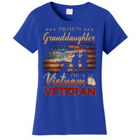 Proud Granddaughter Of A Vietnam Veteran Grandpa Gift Women's T-Shirt