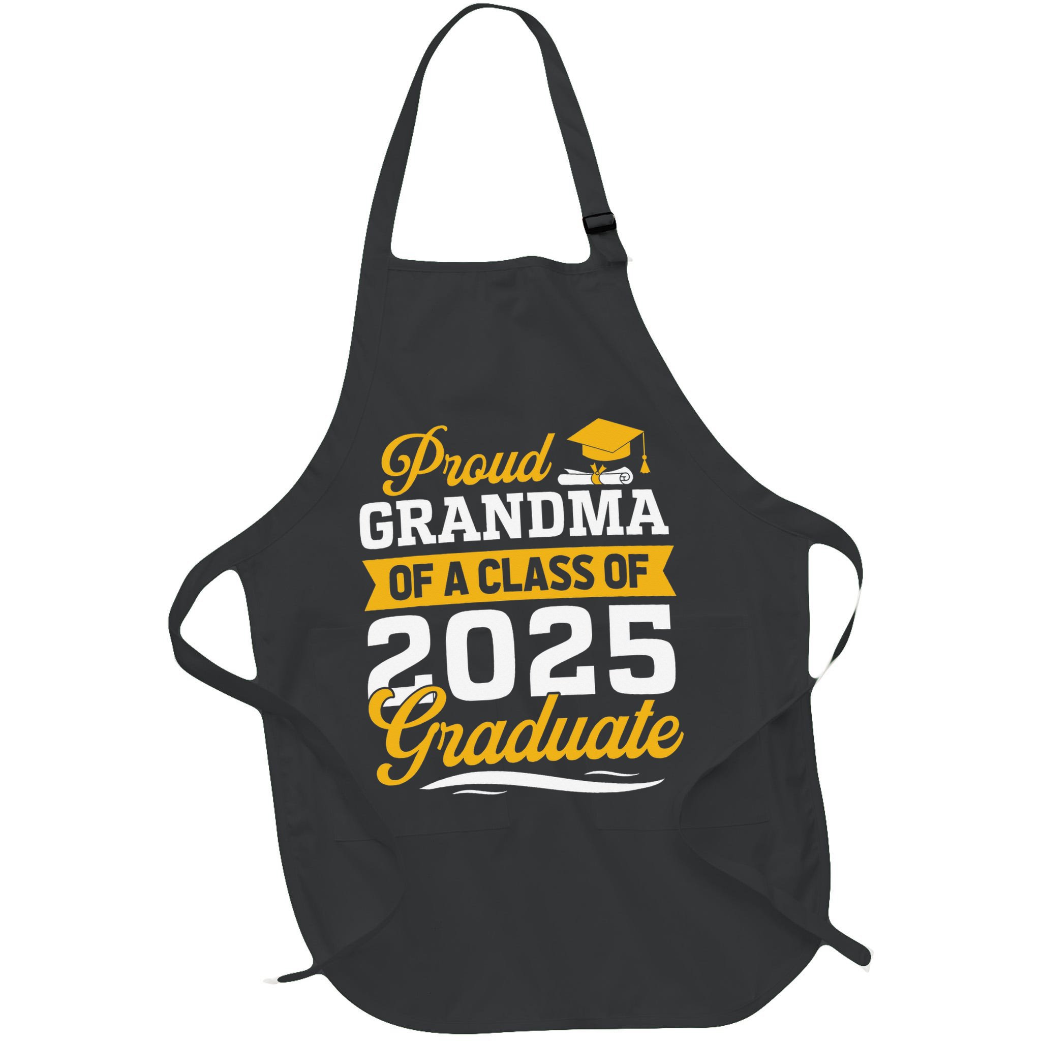 Proud Grandma Of A Class Of 2025 Graduate Grandma Apron