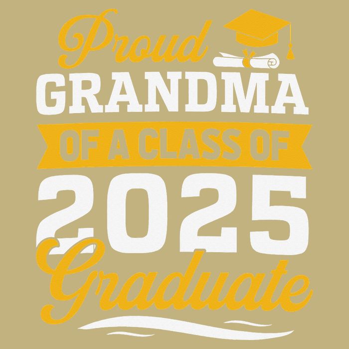 Proud Grandma Of A Class Of 2025 Graduate Grandma Sustainable Beanie