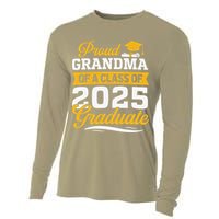 Proud Grandma Of A Class Of 2025 Graduate Grandma Cooling Performance Long Sleeve Crew