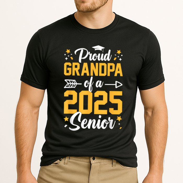 Proud Grandpa Of A 2025 Senior 2025 Class Of 2025 Graduation Cooling Performance Crew T-Shirt