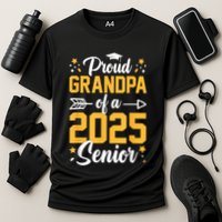 Proud Grandpa Of A 2025 Senior 2025 Class Of 2025 Graduation Cooling Performance Crew T-Shirt