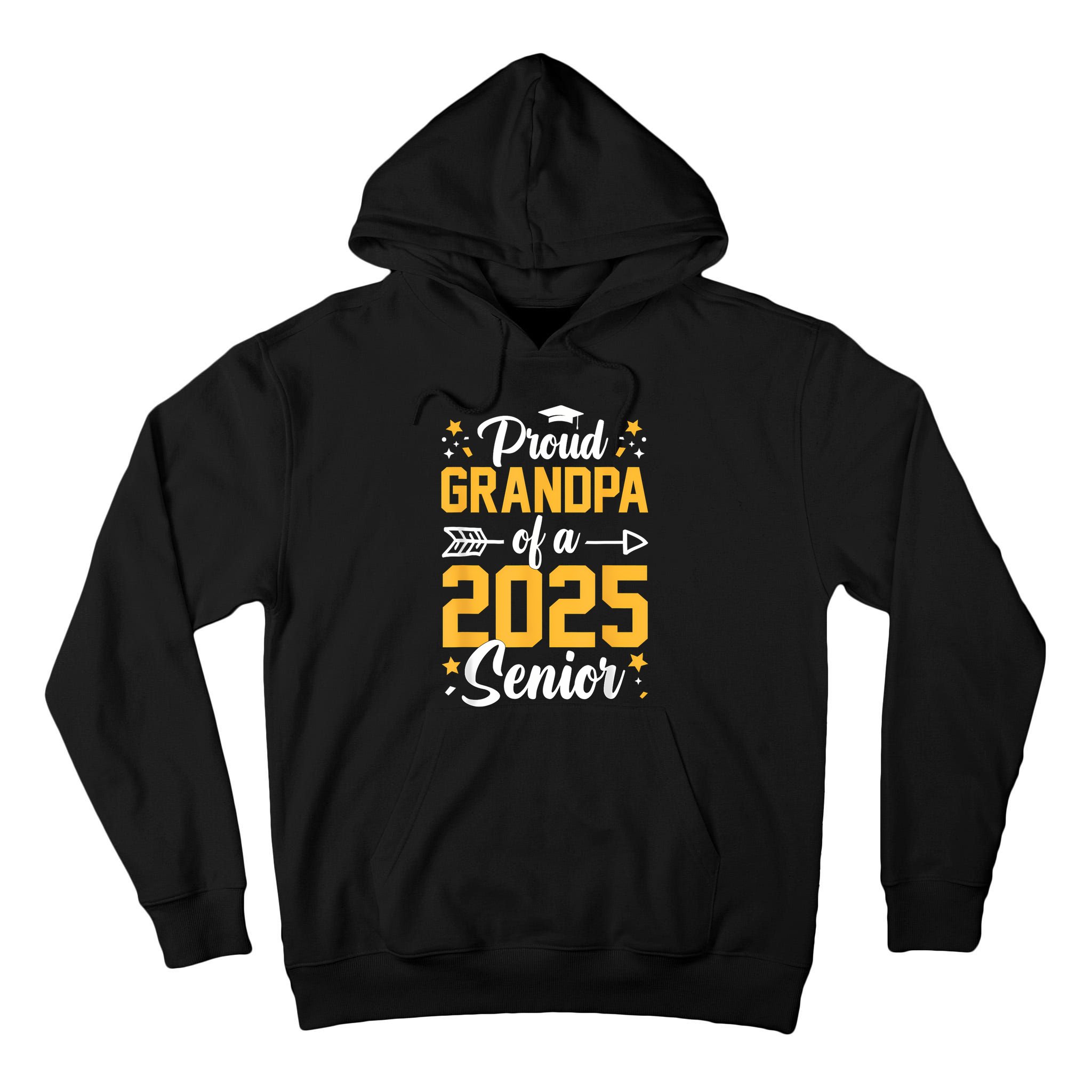 Proud Grandpa Of A 2025 Senior 2025 Class Of 2025 Graduation Tall Hoodie
