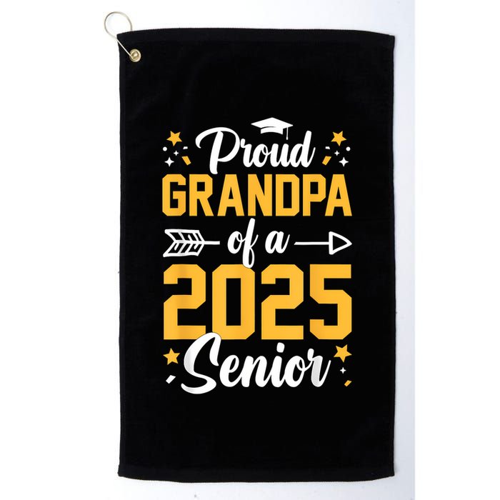 Proud Grandpa Of A 2025 Senior 2025 Class Of 2025 Graduation Golf Towel