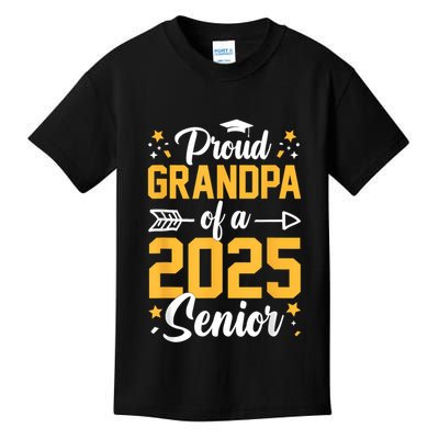Proud Grandpa Of A 2025 Senior 2025 Class Of 2025 Graduation Kids T-Shirt