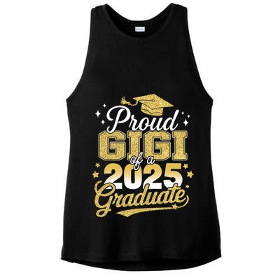 Proud Gigi Of A Class Of 2025 Graduate Senior Graduation  Ladies PosiCharge Tri-Blend Wicking Tank