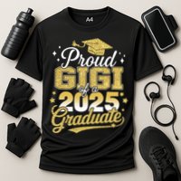 Proud Gigi Of A Class Of 2025 Graduate Senior Graduation  Cooling Performance Crew T-Shirt