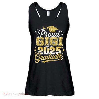 Proud Gigi Of A Class Of 2025 Graduate Senior Graduation  Ladies Essential Flowy Tank