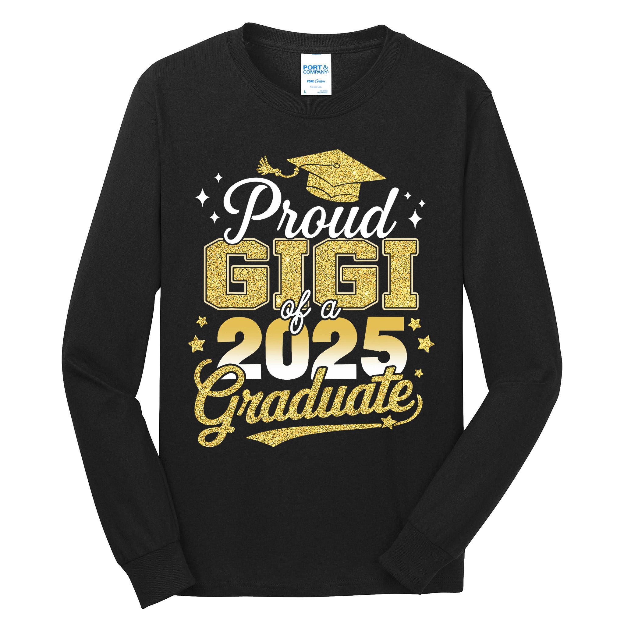 Proud Gigi Of A Class Of 2025 Graduate Senior Graduation  Tall Long Sleeve T-Shirt