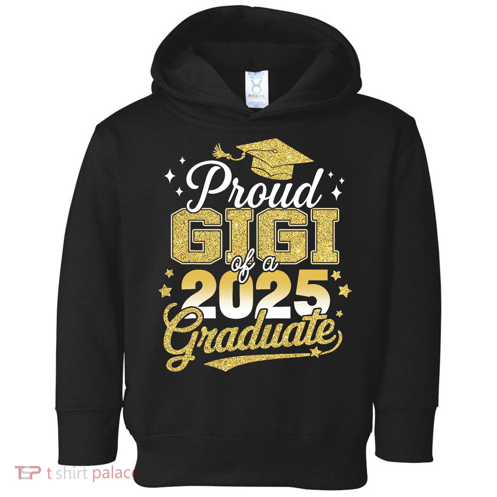 Proud Gigi Of A Class Of 2025 Graduate Senior Graduation  Toddler Hoodie
