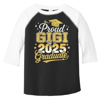 Proud Gigi Of A Class Of 2025 Graduate Senior Graduation  Toddler Fine Jersey T-Shirt