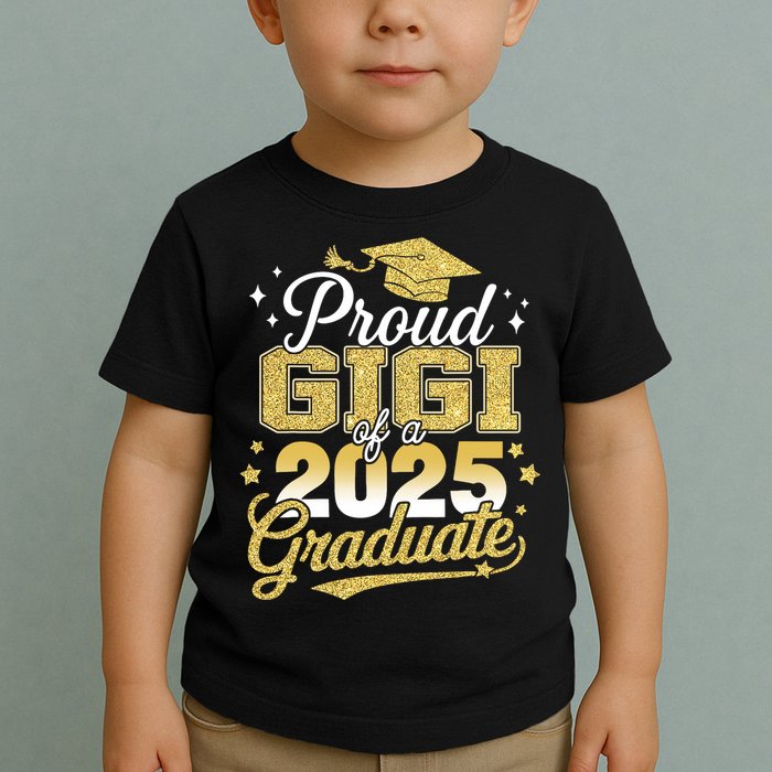 Proud Gigi Of A Class Of 2025 Graduate Senior Graduation  Toddler T-Shirt