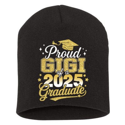 Proud Gigi Of A Class Of 2025 Graduate Senior Graduation  Short Acrylic Beanie