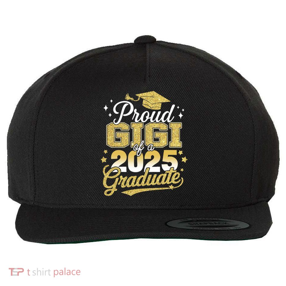 Proud Gigi Of A Class Of 2025 Graduate Senior Graduation  Wool Snapback Cap