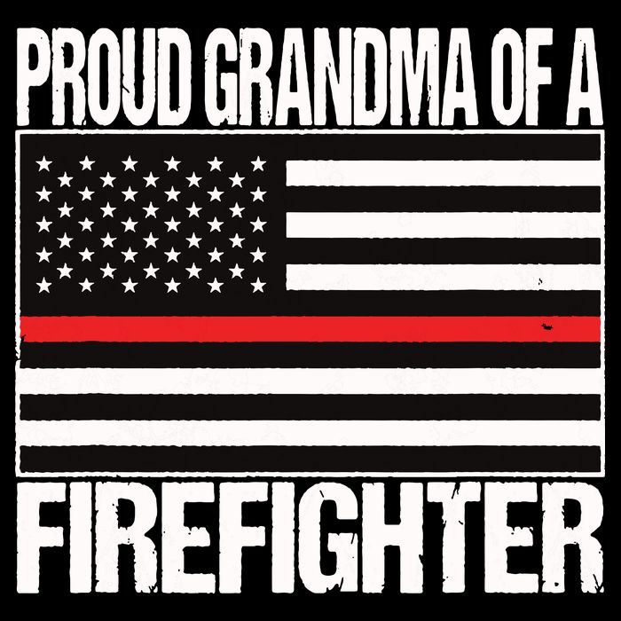 Proud Grandma Of A Firefighter Shirt Fireman Cooling Performance Crew T-Shirt