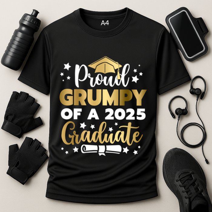 Proud Grumpy Of A 2025 Graduate Grumpy Senior 2025 Great Gift Cooling Performance Crew T-Shirt
