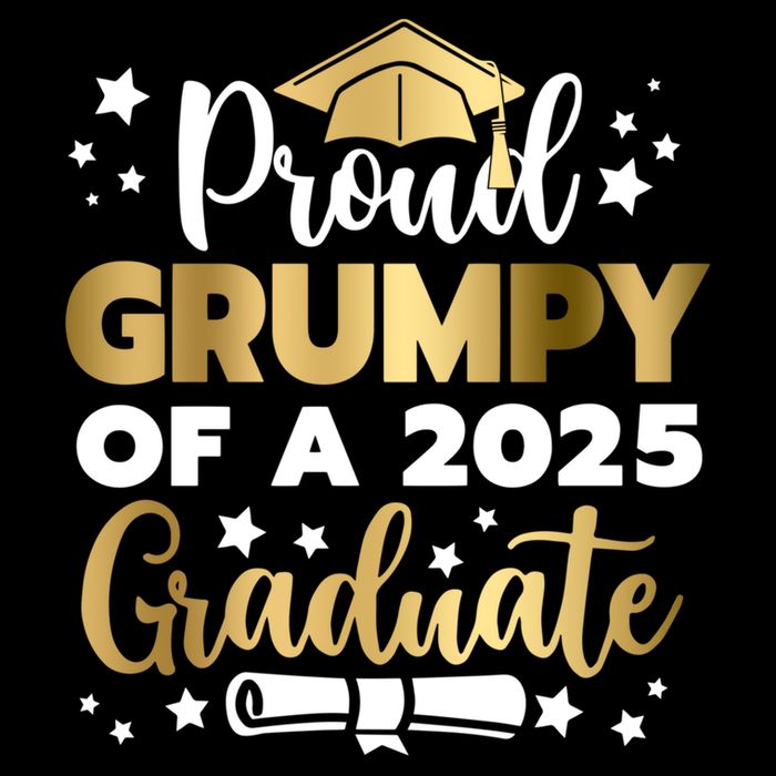 Proud Grumpy Of A 2025 Graduate Grumpy Senior 2025 Great Gift Sustainable Bucket Hat