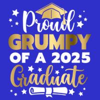 Proud Grumpy Of A 2025 Graduate Grumpy Senior 2025 Great Gift 16 in Basic Backpack