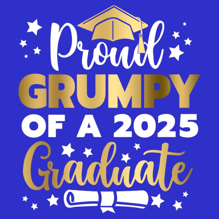 Proud Grumpy Of A 2025 Graduate Grumpy Senior 2025 Great Gift 16 in Basic Backpack