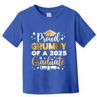 Proud Grumpy Of A 2025 Graduate Grumpy Senior 2025 Great Gift Toddler T-Shirt