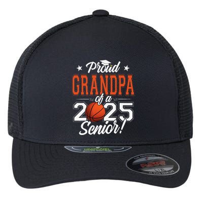 Proud Grandpa Of A 2025 Senior Graduate Basketball Flexfit Unipanel Trucker Cap