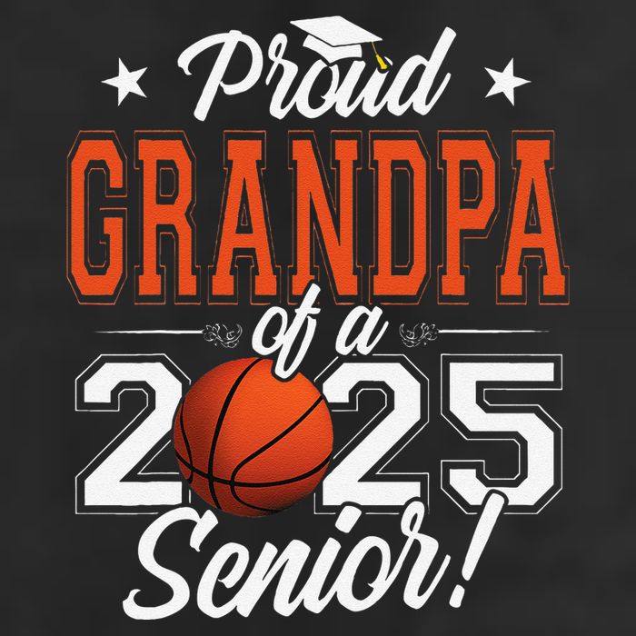 Proud Grandpa Of A 2025 Senior Graduate Basketball Hat