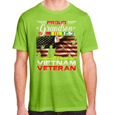 Proud Grandson Of Vietnam Veteran Gift For Boys Cute Gift Adult ChromaSoft Performance T-Shirt