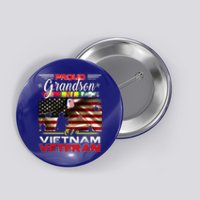 Proud Grandson Of Vietnam Veteran Gift For Boys Cute Gift Button