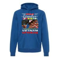 Proud Grandson Of Vietnam Veteran Gift For Boys Cute Gift Premium Hoodie