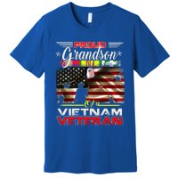 Proud Grandson Of Vietnam Veteran Gift For Boys Cute Gift Premium T-Shirt