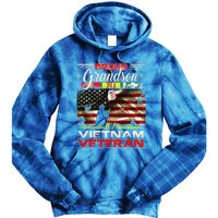 Proud Grandson Of Vietnam Veteran Gift For Boys Cute Gift Tie Dye Hoodie