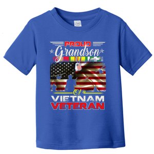 Proud Grandson Of Vietnam Veteran Gift For Boys Cute Gift Toddler T-Shirt