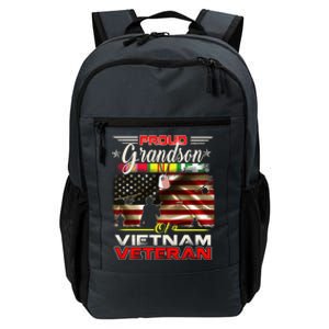 Proud Grandson Of Vietnam Veteran Gift For Boys Cute Gift Daily Commute Backpack