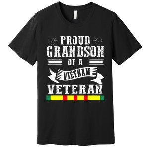 Proud Grandson Of A Vietnam Veteran Premium T-Shirt