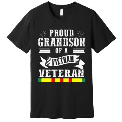 Proud Grandson Of A Vietnam Veteran Premium T-Shirt