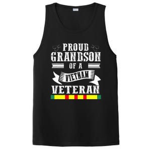 Proud Grandson Of A Vietnam Veteran PosiCharge Competitor Tank