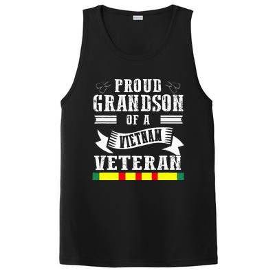 Proud Grandson Of A Vietnam Veteran PosiCharge Competitor Tank