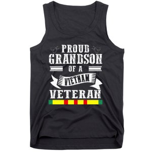 Proud Grandson Of A Vietnam Veteran Tank Top