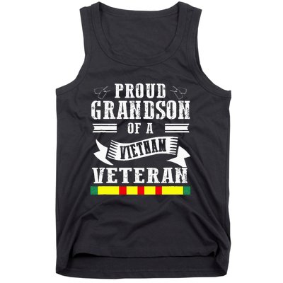 Proud Grandson Of A Vietnam Veteran Tank Top