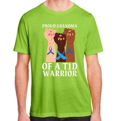 Proud Grandma Of A T1d Warrior Diabetes Awareness Cool Gift Adult ChromaSoft Performance T-Shirt