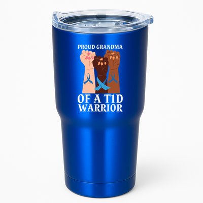 Proud Grandma Of A T1d Warrior Diabetes Awareness Cool Gift Tumbler